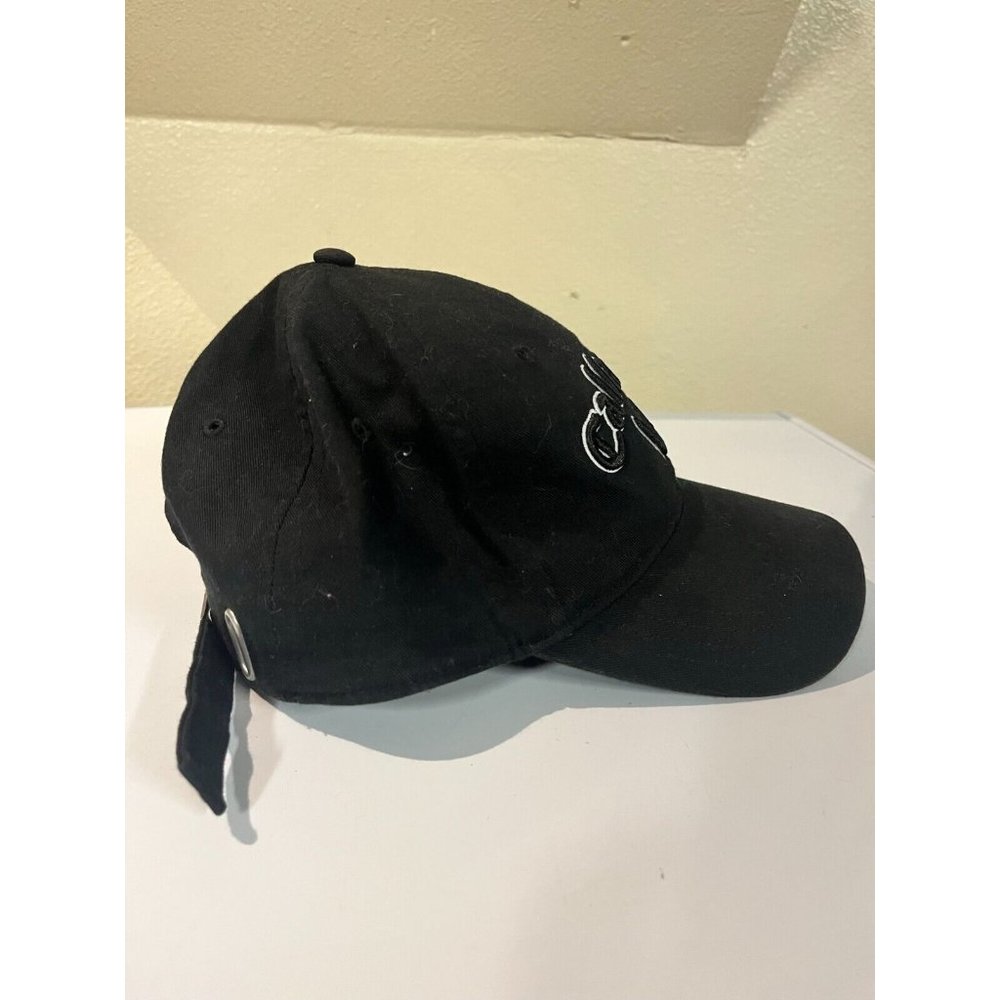 Callaway Mens Heritage Twill Hat Adjustable Golf Cap Black Amstel Light Logo - Picture 3 of 5